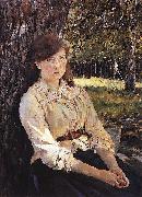 Valentin Serov Girl in the Sunlight. Germany oil painting artist